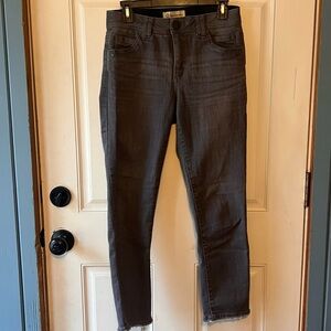 Democracy Women's Gray Straight Leg Jeans